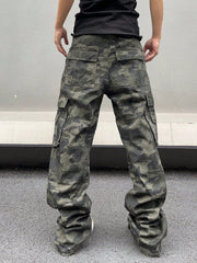 Manfinity LEGND Men's Camouflage Cargo Jeans