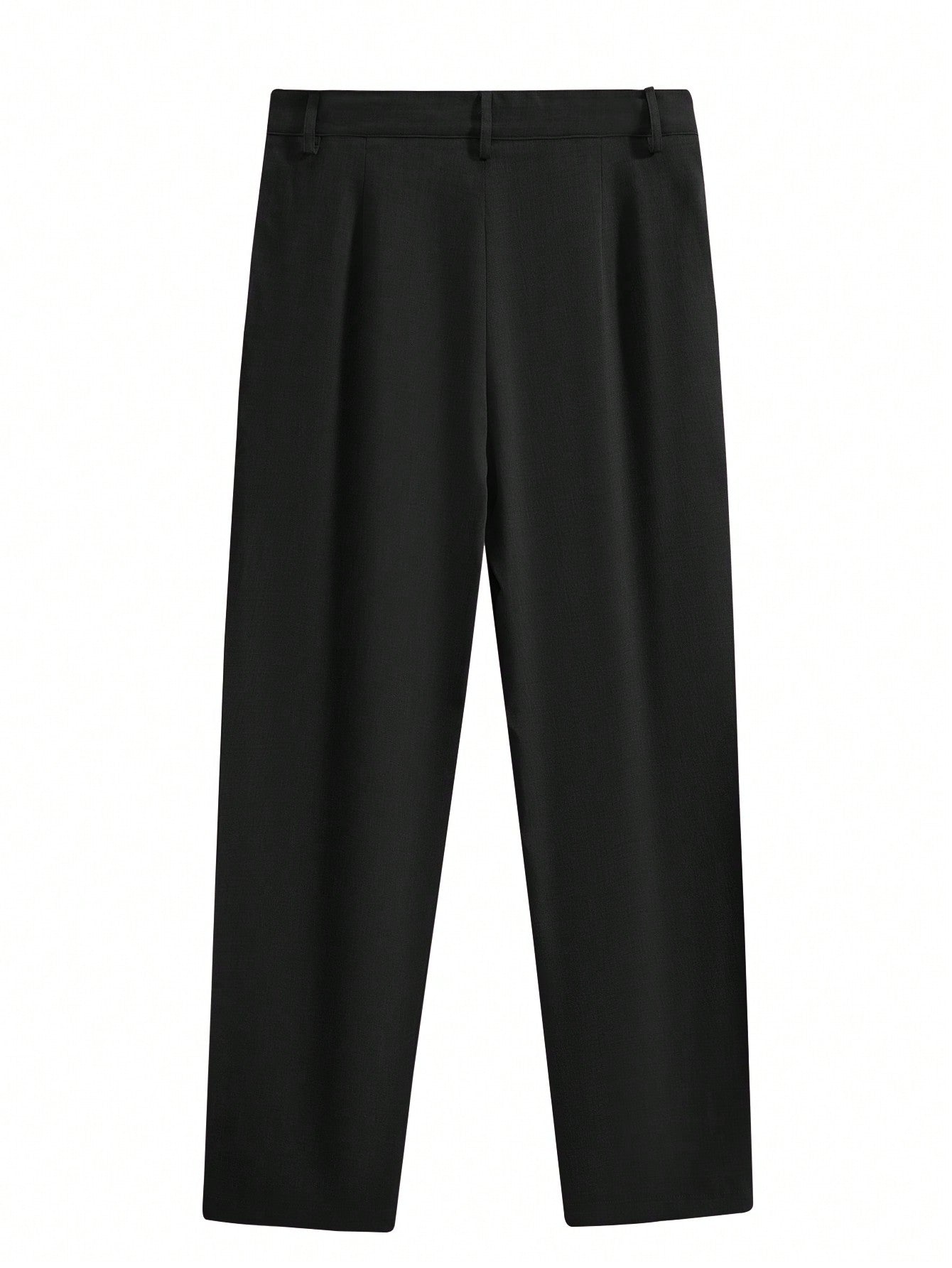 Manfinity Men's Solid Color Suit Pants