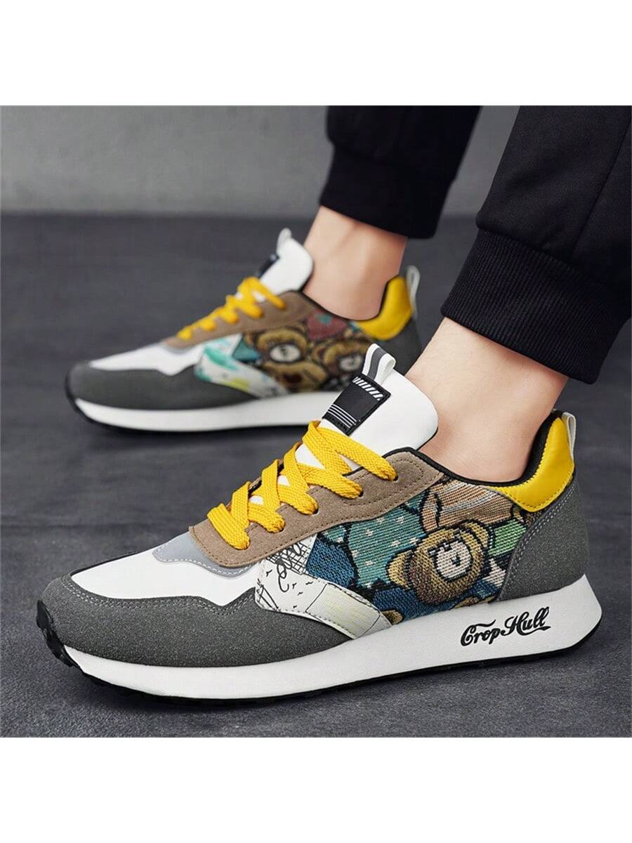 Men's Casual Agan Shoes, Sports Shoes, Fashionable Versatile, Harajuku Style, Breathable Dad Sneakers