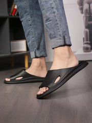 Men's Non-Slip, Silent, Thick Bottomed, Soft, Couples' Bathroom Slippers In Summer For Home Use