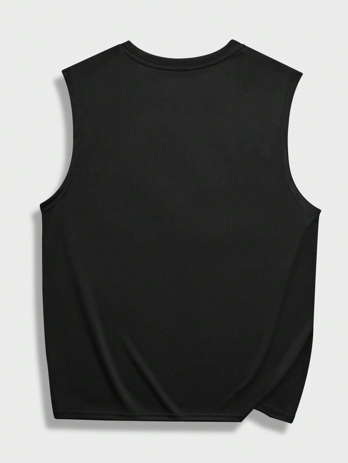 Men's Casual Tank Top With Rose Print