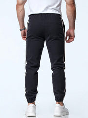 Men's Tight Fit Joggers With Elastic Cuffs