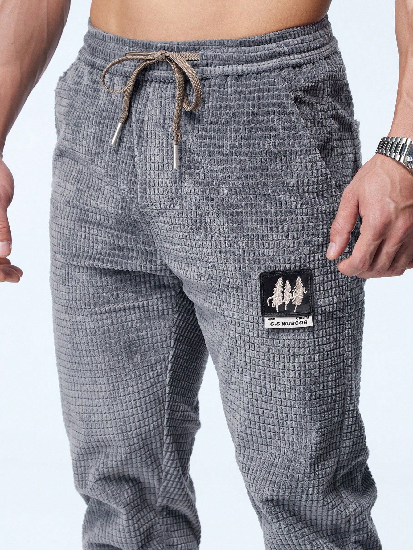 Men's Elastic Waist Casual Pants