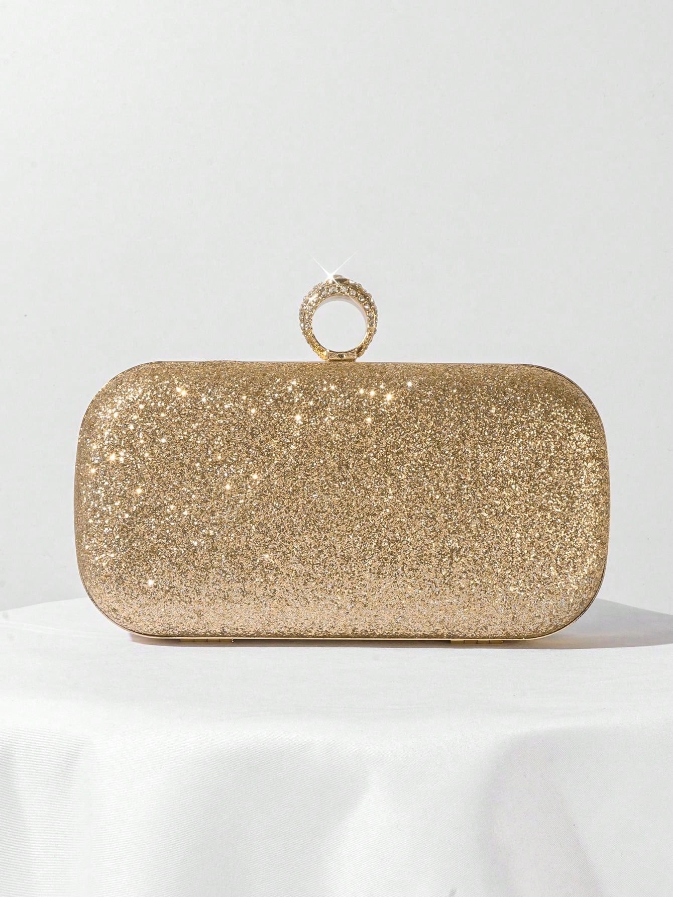 Women's Evening Bag, European And American Style Handheld Diamond Clutch, Formal Dress, Party, Prom