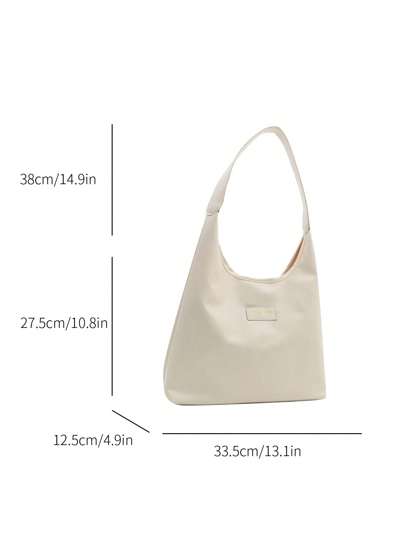 Minimalist Hobo Bag Medium Pu For Teen Girls Women College Students,Rookies & White-collar Workers Perfect for Office,Work ,Business,Commute Best Work Bag for Women