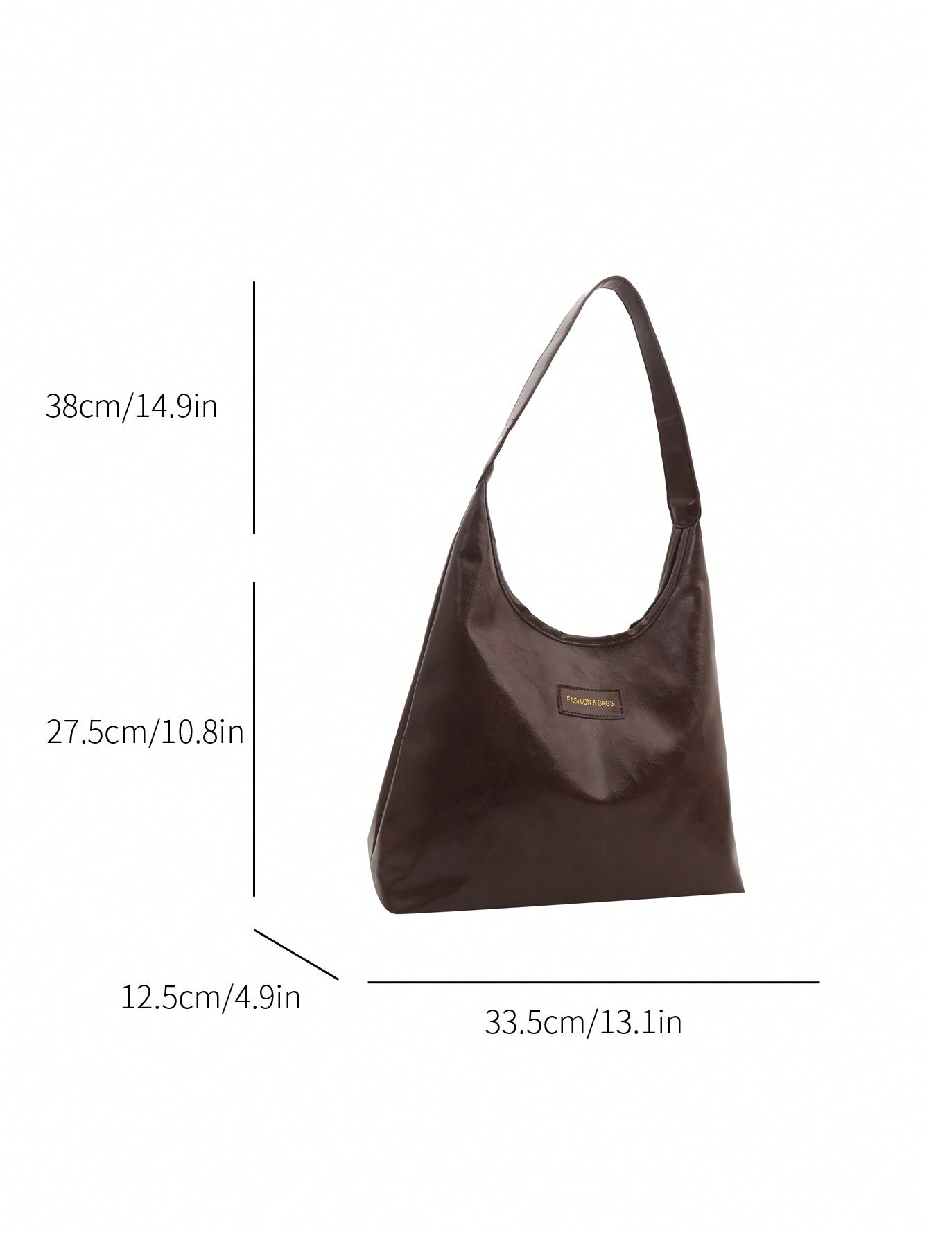 Minimalist Hobo Bag Medium Pu For Teen Girls Women College Students,Rookies & White-collar Workers Perfect for Office,Work ,Business,Commute Best Work Bag for Women