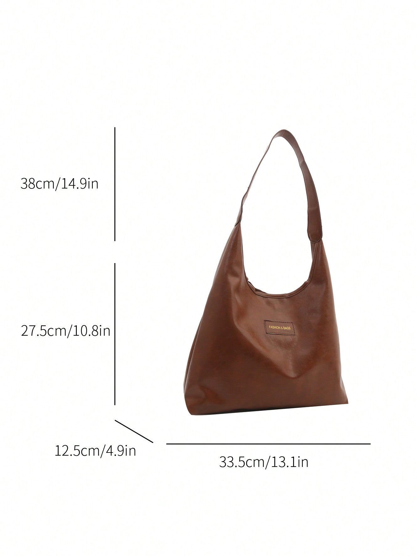 Minimalist Hobo Bag Medium Pu For Teen Girls Women College Students,Rookies & White-collar Workers Perfect for Office,Work ,Business,Commute Best Work Bag for Women