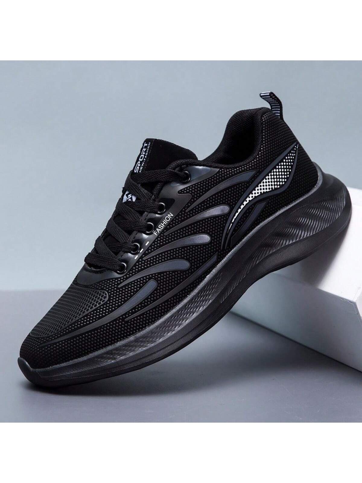 Men's Fashionable Waterproof Sneakers For Sports And Leisure Activities With Thick, Anti-Slip, Lightweight Sole And Durable Leather Surface